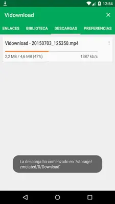 Vidownload android App screenshot 1