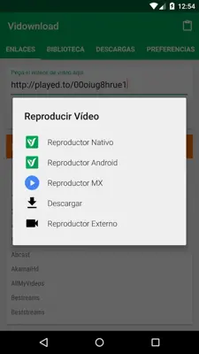 Vidownload android App screenshot 2